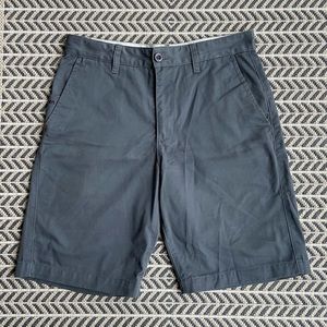 Rvca men’s blue / slate grey chino shorts - sz 31